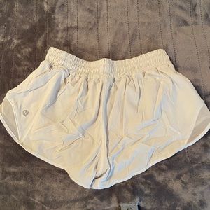 White Hotty Hot Shorts